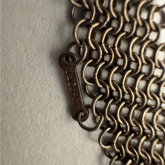 Tiffany/ Elsa Peretti Mesh Bib Necklace - Picture 5 of 10